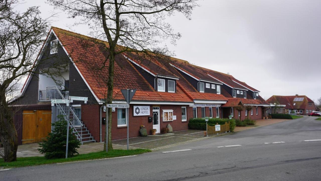 Logia Hotel Garni Neuharlingersiel Exteriör bild